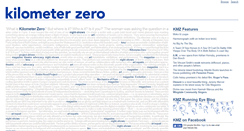 Desktop Screenshot of kilometerzero.org